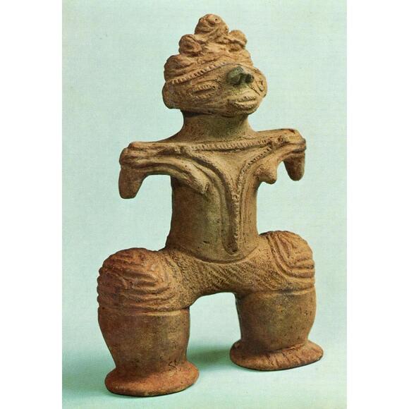 Other - Japanese Female Figurine Vintage Photo Jomon Period Kimbell Art Museum Texas